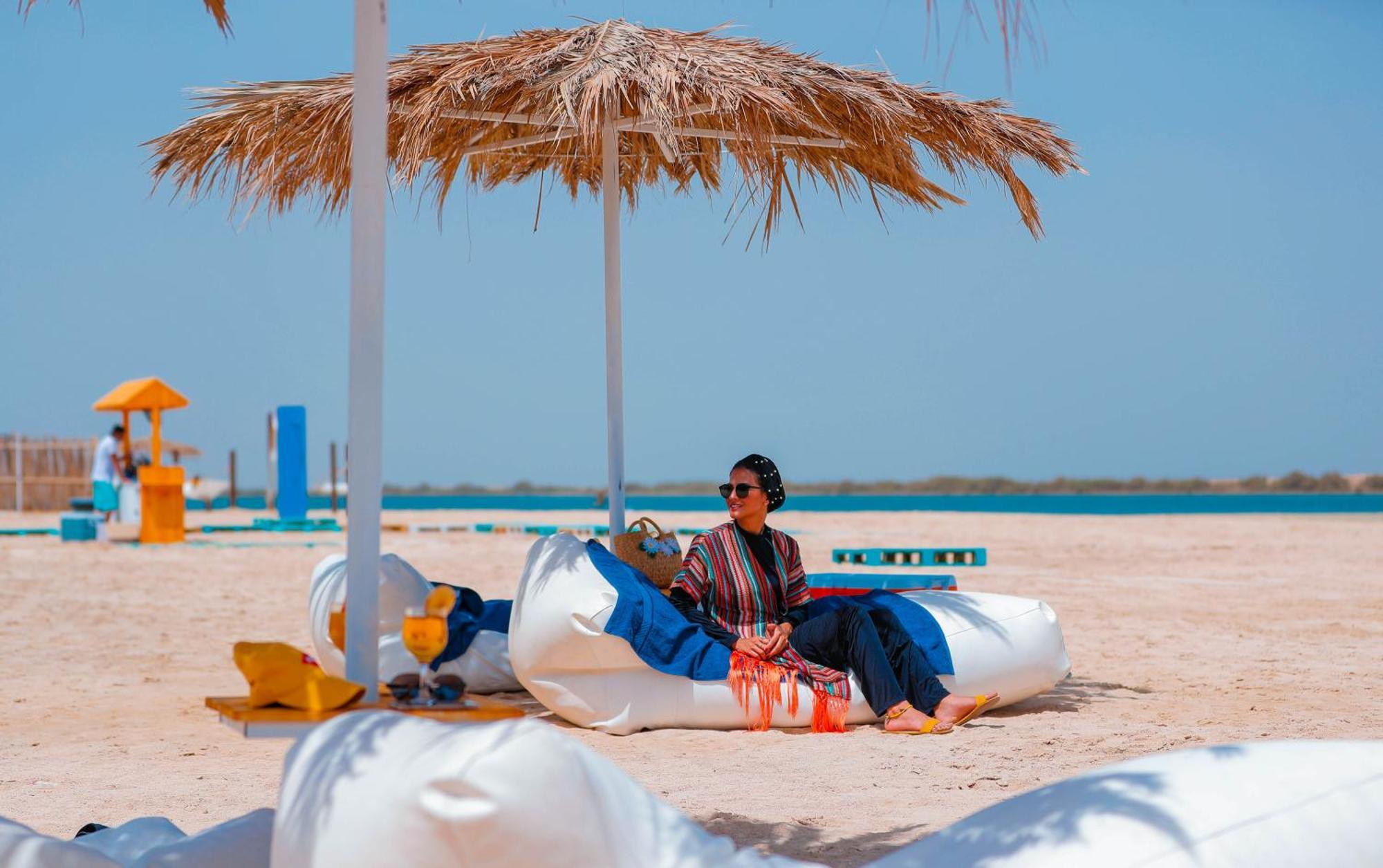 Bay La Sun Hotel And Marina - Emaar King Abdullah Economic City Buitenkant foto A beach in Al Khor